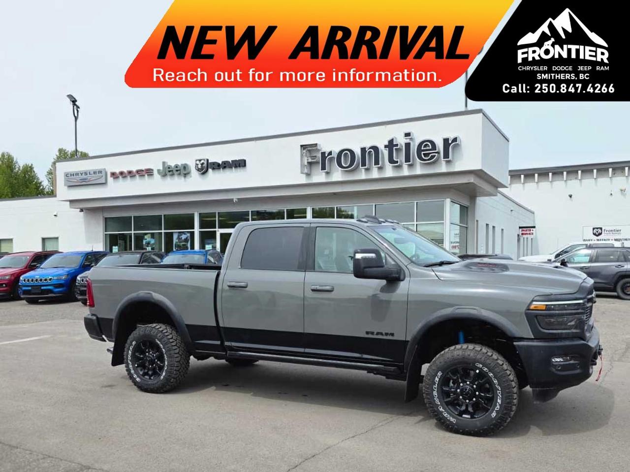 <p>Get ready for legendary off-road capability in this <strong>2026 Ram 2500 Power Wagon</strong>, built for drivers who want serious 4x4 performance with the comfort and technology to match. With its rugged design, confident handling, and purpose-built capability, this truck is ready for everything from job sites to backroad adventures.</p><p>Power comes from a <strong>6.4L V8 gasoline engine</strong> paired with an <strong>automatic transmission</strong>, delivering strong performance and the kind of dependable power Ram truck owners appreciate. With a capable <strong>4×4 drivetrain</strong> and a practical <strong>Crew Cab</strong> layout, the Power Wagon offers the space and versatility you need for both passengers and gear.</p><p>Inside, youll find everyday comfort features like <strong>air conditioning</strong>, <strong>heated seats</strong>, <strong>power seats</strong>, <strong>power windows</strong>, and <strong>keyless entry</strong>. Stay connected with <strong>Bluetooth connection</strong>, <strong>smart device integration</strong>, <strong>satellite radio</strong>, and a <strong>Wi-Fi hotspot</strong>, while features like a <strong>navigation system</strong>, <strong>backup camera</strong>, <strong>parking sensors</strong>, <strong>lane assist</strong>, <strong>brake assist</strong>, and <strong>cruise control</strong> help add confidence behind the wheel.</p><p>If youre looking for a capable and well-equipped heavy-duty truck thats built for adventure, this <strong>2026 Ram 2500 Power Wagon</strong> is ready to impress. <strong>Please confirm all vehicle details and available features with our sales team, and start the buying process today.</strong></p>