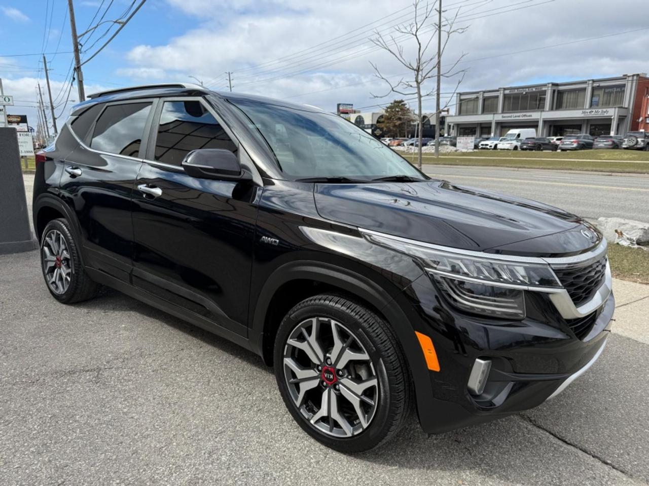 2021 Kia Seltos SX TURBO/ NAVI/ AWD/ REAR CAM/ LEATHER - Photo #3
