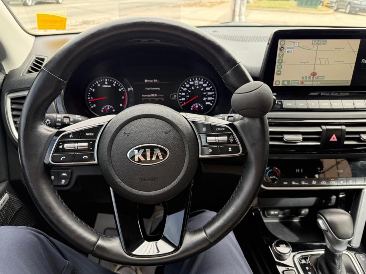 2021 Kia Seltos SX TURBO/ NAVI/ AWD/ REAR CAM/ LEATHER - Photo #11