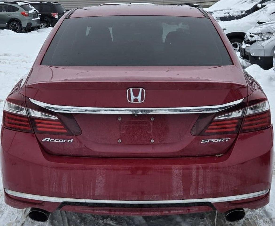 2017 Honda Accord SPORT / NO ACCIDENTS / ROOF / HTD SEATS / PWR SEAT Photo2