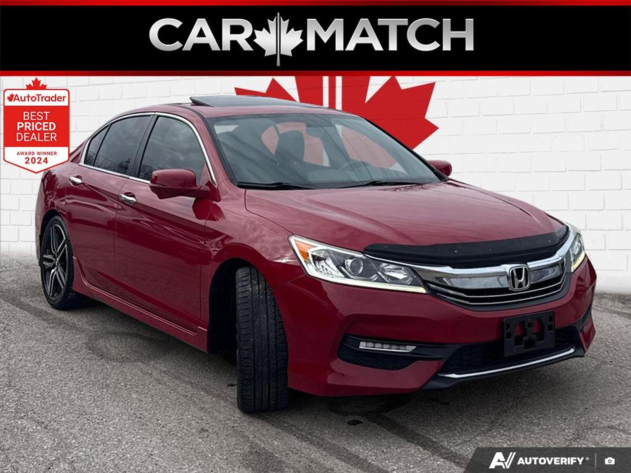 2017 Honda Accord SPORT / NO ACCIDENTS / ROOF / HTD SEATS / PWR SEAT Photo