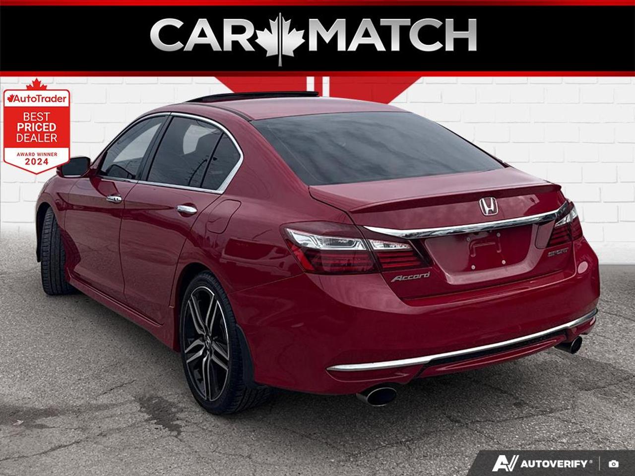 2017 Honda Accord SPORT / NO ACCIDENTS / ROOF / HTD SEATS / PWR SEAT Photo