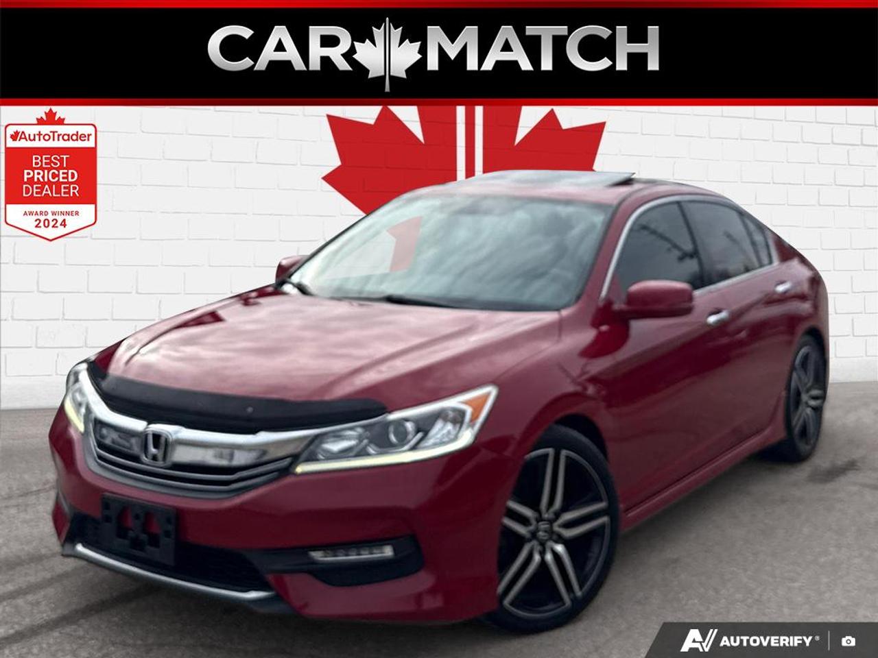 2017 Honda Accord SPORT / NO ACCIDENTS / ROOF / HTD SEATS / PWR SEAT - Photo #1