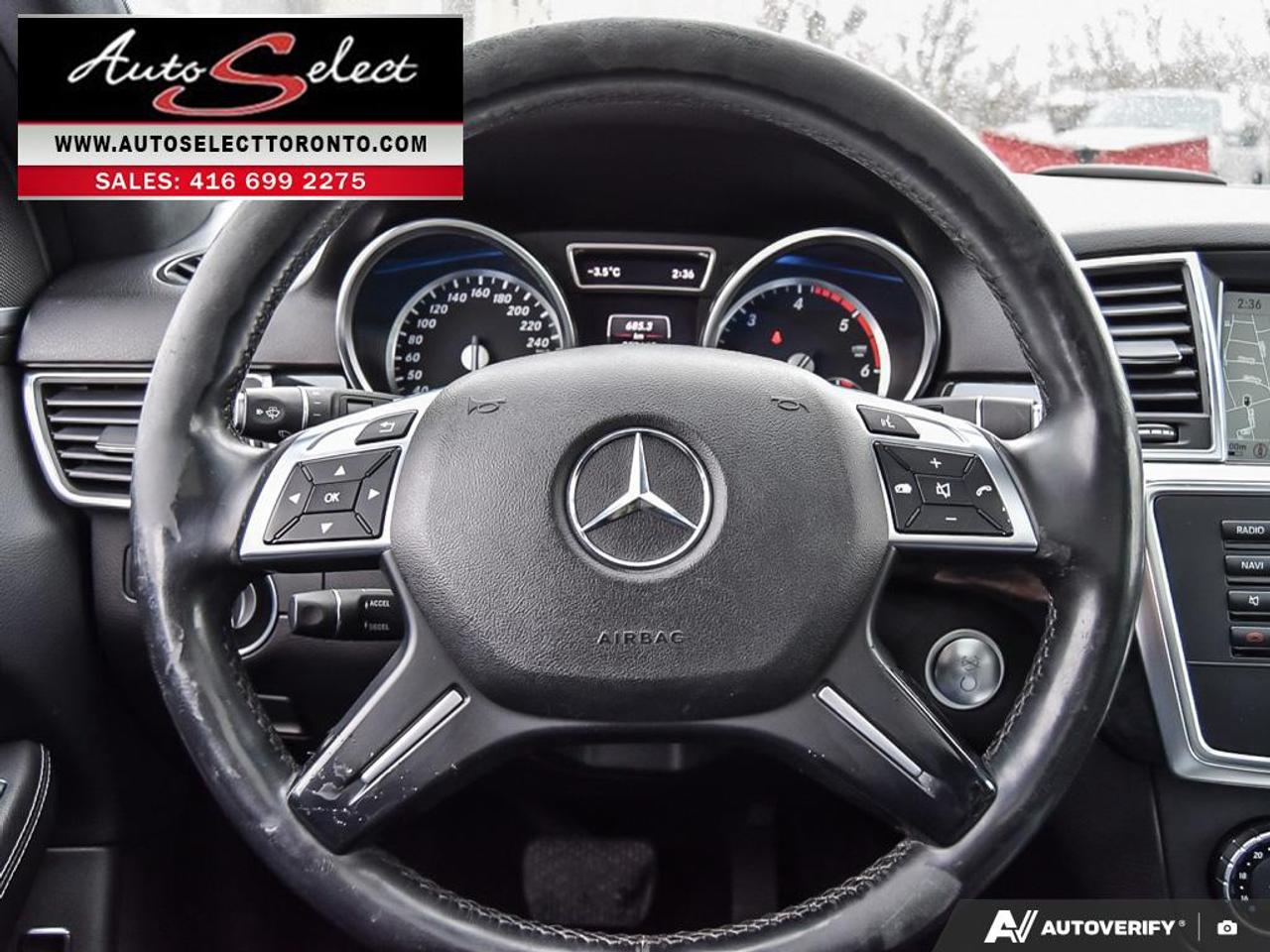 2015 Mercedes-Benz ML-Class DIESEL ML 350 Bluetec 4Matic **AS-IS SPECIAL** Clean CP Photo