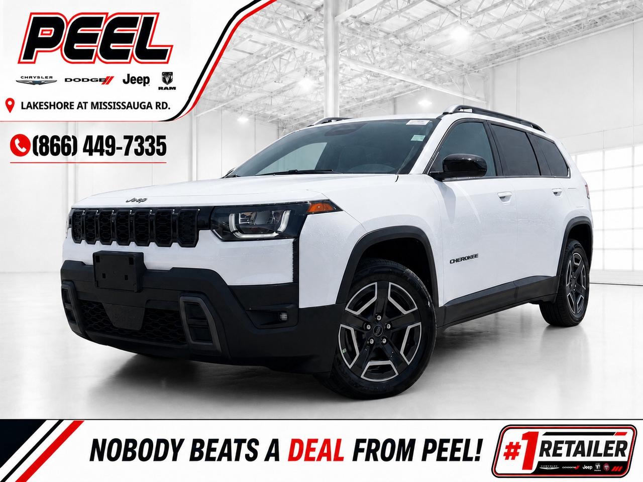 2026 Jeep Cherokee LAREDO | Turbo HYBRID | Heated Seats & Wheel Photo0