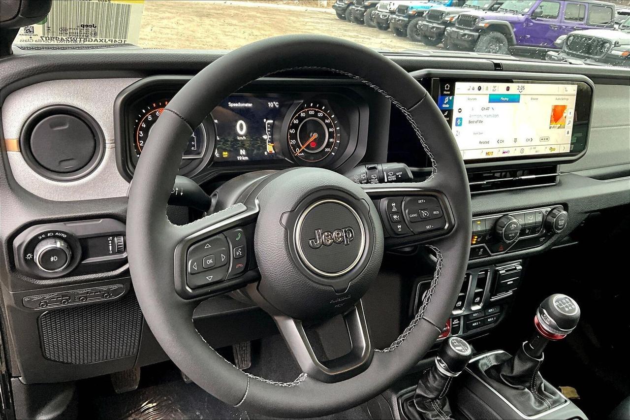 2026 Jeep Wrangler WILLYS 2DR | 6-SPD Leather | Hardtop | Tech & Conv Photo