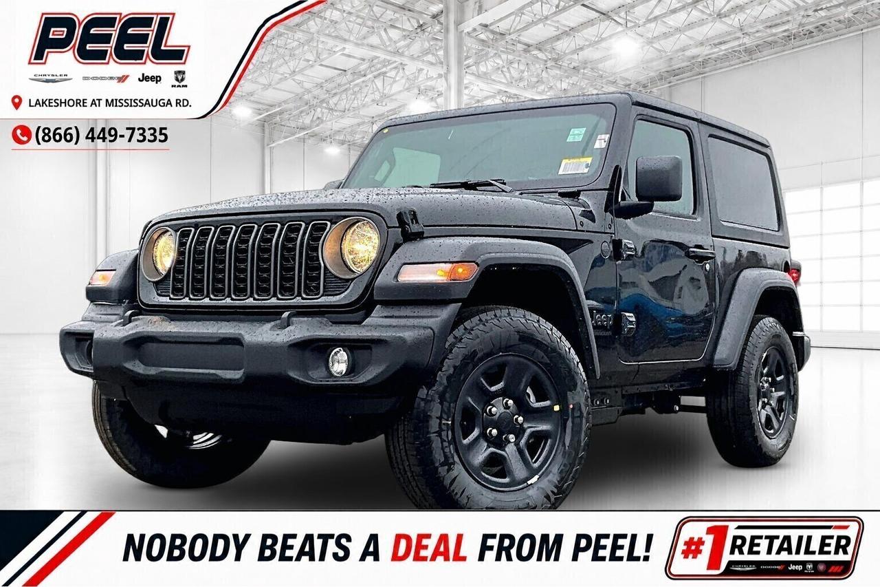 2026 Jeep Wrangler SPORT 2DR | 6-SPD | Leather | Hardtop | 4x4 Photo