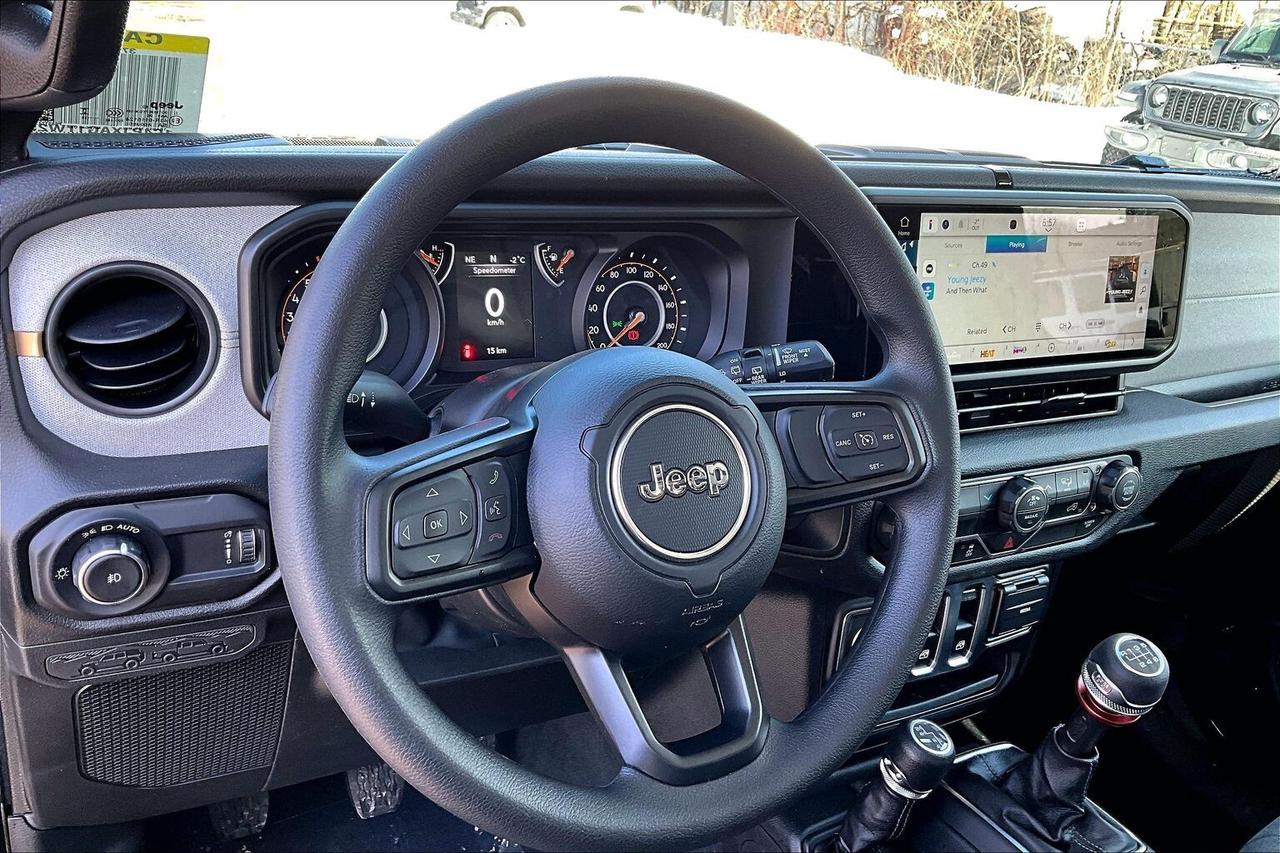 2026 Jeep Wrangler SPORT 2DR | 6-SPD | Hardtop | 12 " TOUCHSCREEN Photo