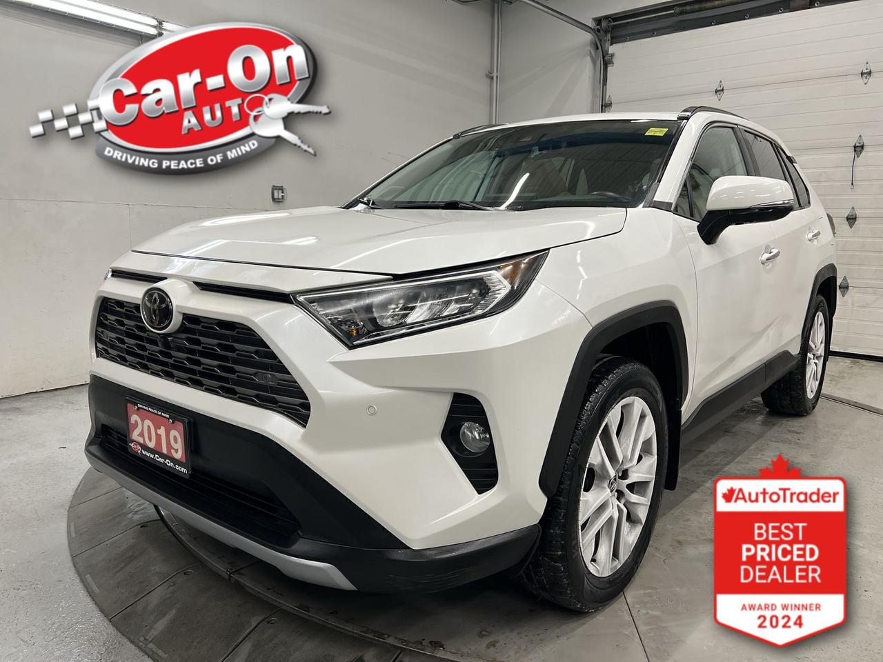 LOW KMS!! LOADED LIMITED ALL-WHEEL DRIVE!! Leather, sunroof, heated/cooled front & heated rear seats, heated steering, Apple CarPlay, 360 camera w/ front & rear park sensors, navigation, 19-inch alloys, adaptive cruise control, blind spot monitor, rear cross-traffic alert, pre-collision system, lane departure warning, digital display rearview mirror, premium JBL audio system, wireless charger, dual-zone climate control, keyless entry w/ push start, power liftgate, full power group incl. power seat w/ driver memory, automatic headlights w/ auto highbeams, garage door opener, Bluetooth and Sirius XM!!