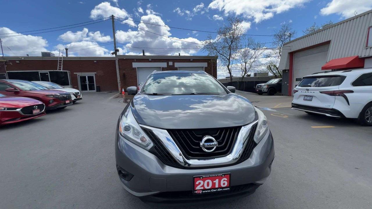 2016 Nissan Murano SL AWD | HTD LEATHER | PANO ROOF | 360 CAM | A/C Photo2