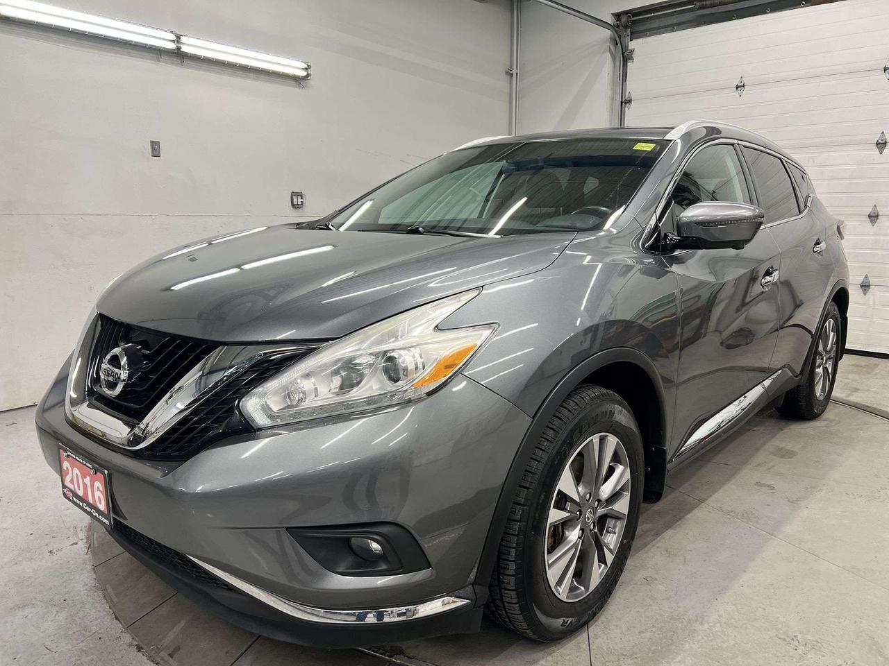 2016 Nissan Murano SL AWD | HTD LEATHER | PANO ROOF | 360 CAM | A/C Photo0