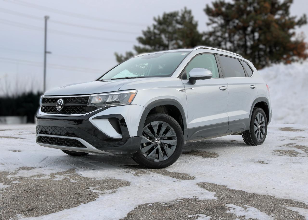 PANORAMIC SUNROOF, BACKUP CAMERA, BLUETOOTH, HEATED SEATS, BLIND SPOT, REMOTE START AND MORE !!!

Our One Owner, Accident-Free 2024 Volkswagen Taos Comfortline is built to boost your confidence in Pure Gray! Powered by a TurboCharged 1.5 Litre TSI 4 Cylinder offering 158hp to an 8 Speed Automatic transmission for adventure-ready performance. The result is a sporty Front Wheel Drive SUV that features responsive handling and achieves approximately 6.6L/100km on the highway. Appealing and easy to appreciate, our Taos boasts LED lighting, roof rails, heated power mirrors, a panoramic sunroof, and bold alloy wheels for an upscale look that discerning owners love.

Engineers designed our Comfortline cabin so you can enjoy exploring your world. Thats why it features heated leatherette front seats with eight-way power for the driver, a heated leatherette steering wheel, dual-zone automatic climate control, keyless access/ignition, and remote start. The intelligent infotainment system includes an 8-inch touchscreen, an 8-inch driver display, wireless charging, wireless Apple CarPlay&reg;/Android Auto&reg;, WiFi compatibility, and a six-speaker audio system. Just find your favorite station and start driving!

You can stay safe as you go with smart Volkswagen technologies like Travel Assist semi-autonomous driving, adaptive cruise control, automatic braking, blind-spot monitoring, a rearview camera, rear cross-traffic alert, forward collision warning, and more. Infused with German engineering, our Taos Comfortline is an intelligent choice! Save this Page and Call for Availability. We Know You Will Enjoy Your Test Drive Towards Ownership! 

Bustard Chrysler prides ourselves on our expansive used car inventory. We have over 100 pre-owned units in stock of all makes and models, with the largest selection of pre-owned Chrysler, Dodge, Jeep, and RAM products in the tri-cities. Our used inventory is hand-selected and we only sell the best vehicles, for a fair price. We use a market-based pricing system so that you can be confident youre getting the best deal. With over 25 years of financing experience, our team is committed to getting you approved - whether you have good credit, bad credit, or no credit! We strive to be 100% transparent, and we stand behind the products we sell. For your peace of mind, we offer a 3 day/250 km exchange as well as a 30-day limited warranty on all certified used vehicles.