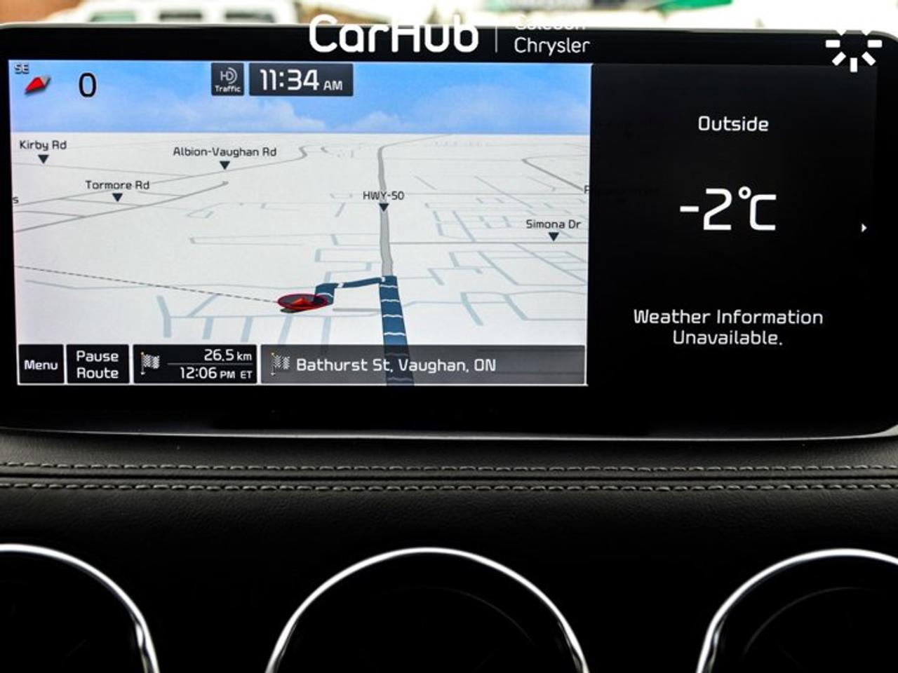 2022 Kia Stinger GT Limited AWD Sunroof Heated and Ventilated Front Seats Navigation Photo4