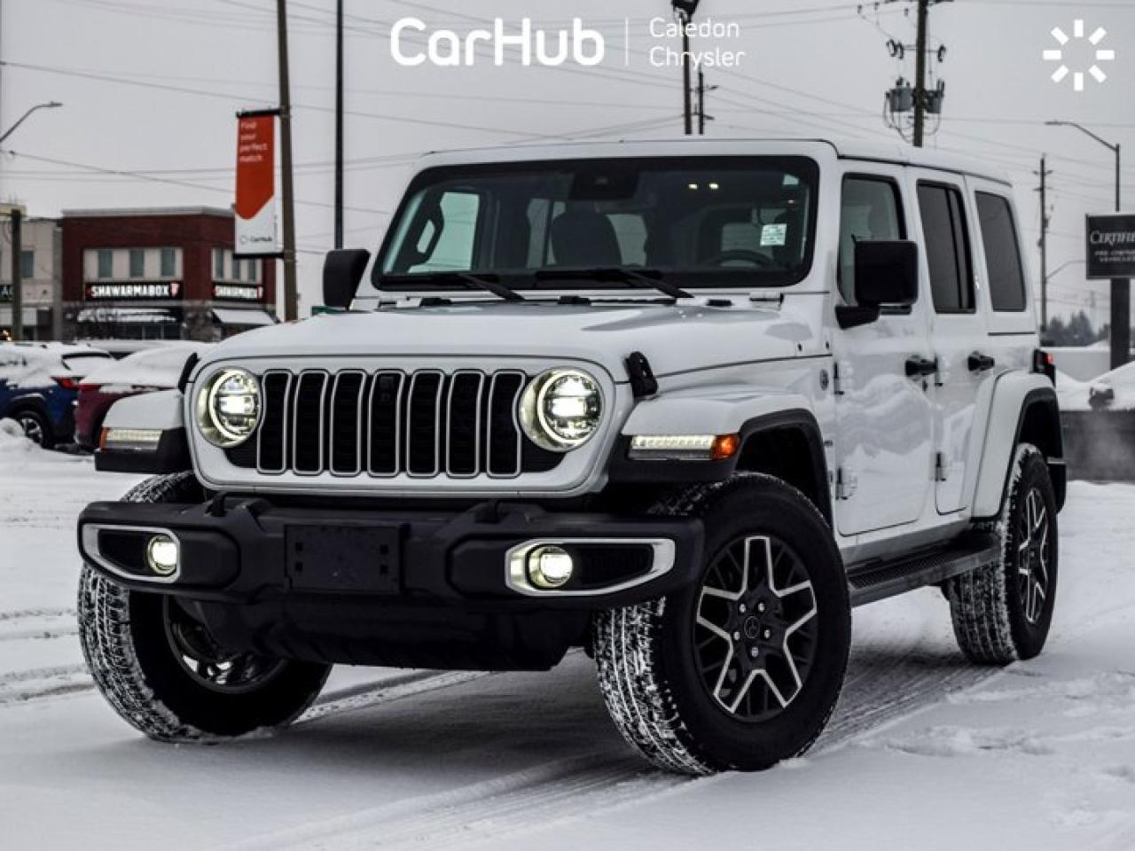 2024 Jeep Wrangler Sahara 4 Door 4x4 Dual Top Leather Navi Remote Start Alloy Rims Photo