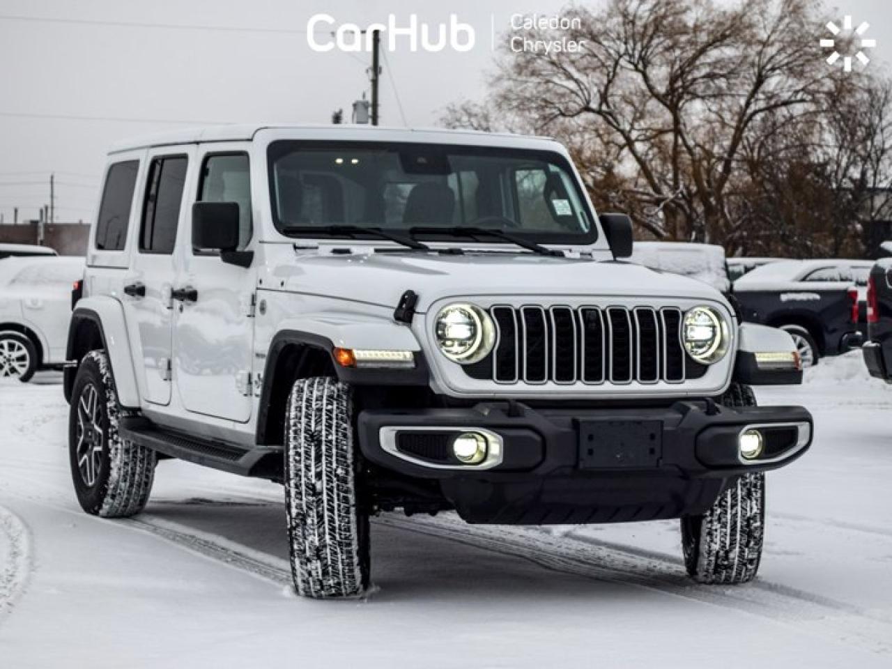 2024 Jeep Wrangler Sahara 4 Door 4x4 Dual Top Leather Navi Remote Start Alloy Rims Photo