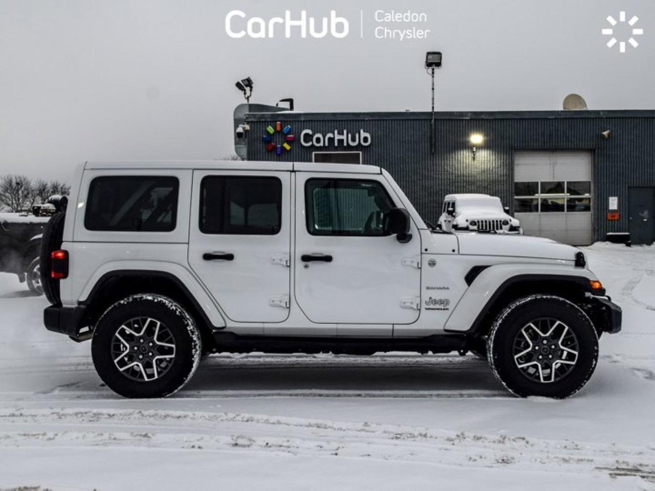 2024 Jeep Wrangler Sahara 4 Door 4x4 Dual Top Leather Navi Remote Start Alloy Rims Photo