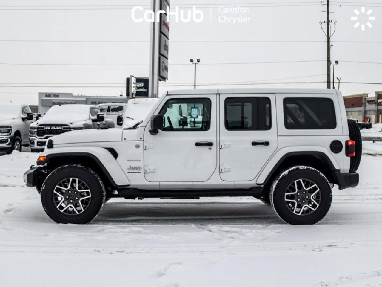 2024 Jeep Wrangler Sahara 4 Door 4x4 Dual Top Leather Navi Remote Start Alloy Rims Photo