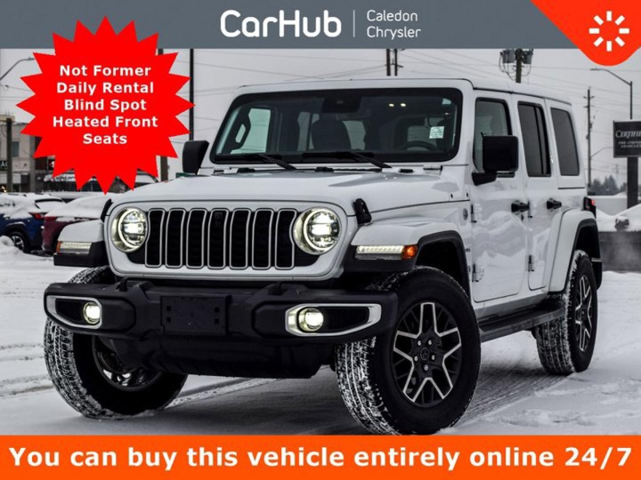 2024 Jeep Wrangler Sahara 4 Door 4x4 Dual Top Leather Navi Remote Start Alloy Rims Photo