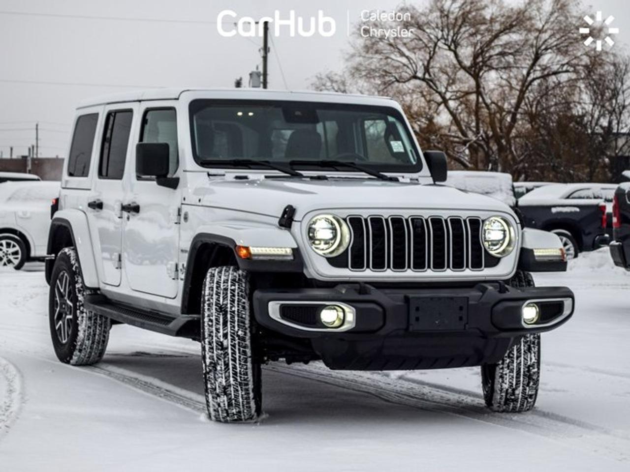 2024 Jeep Wrangler Sahara 4 Door 4x4 Dual Top Leather Navi Remote Start Alloy Rims Photo
