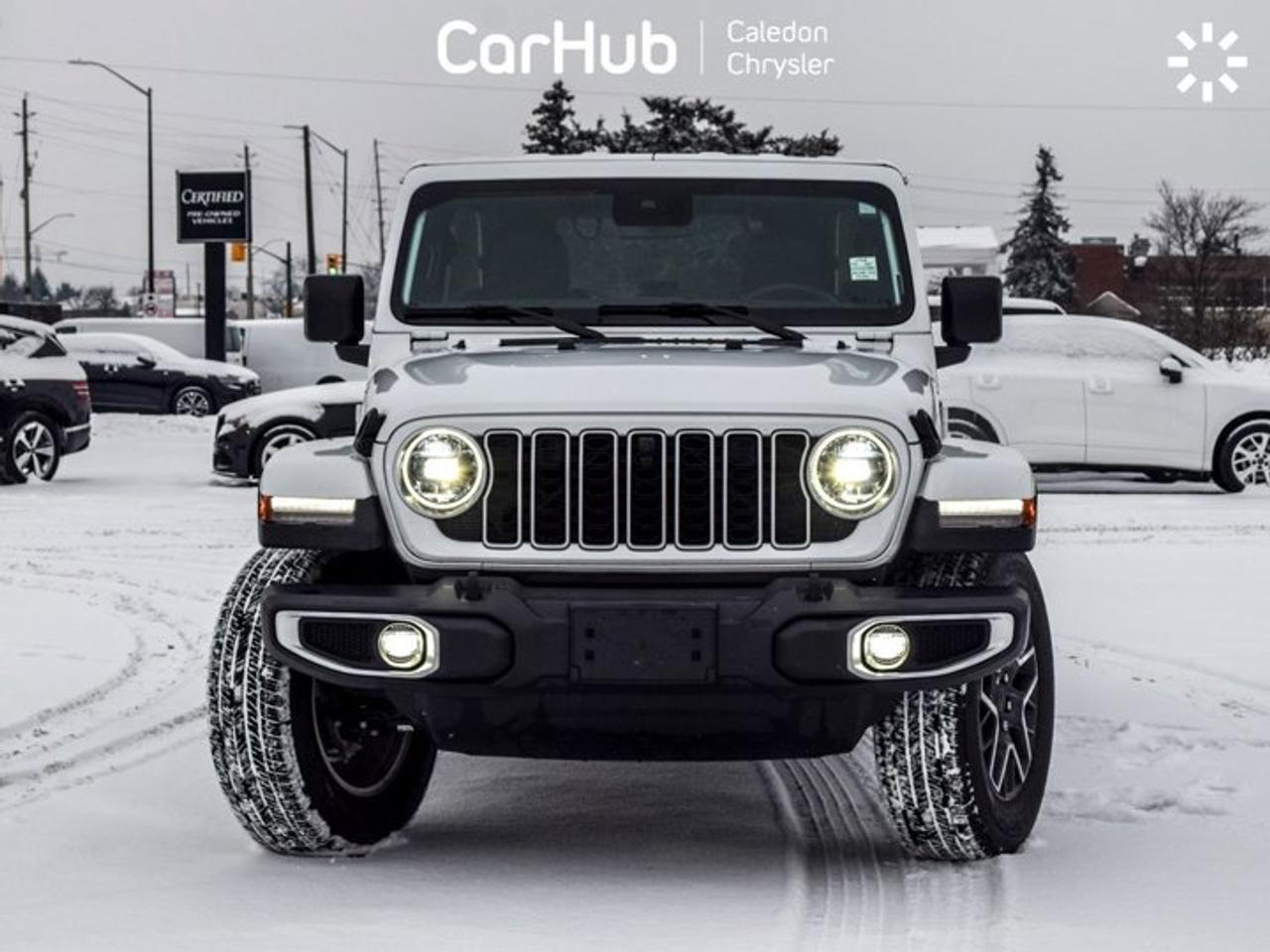 2024 Jeep Wrangler Sahara 4 Door 4x4 Dual Top Leather Navi Remote Start Alloy Rims Photo