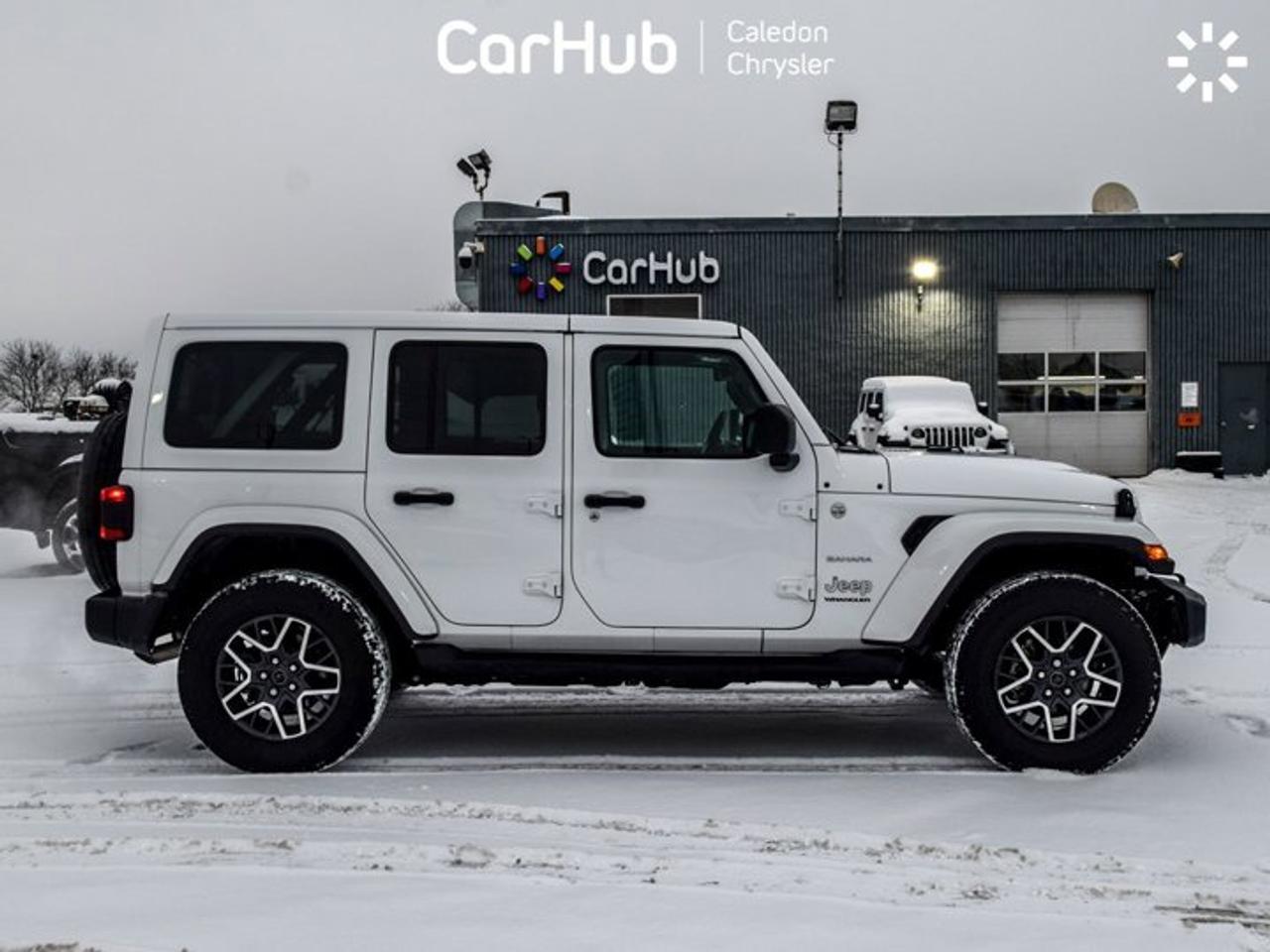 2024 Jeep Wrangler Sahara 4 Door 4x4 Dual Top Leather Navi Remote Start Alloy Rims Photo
