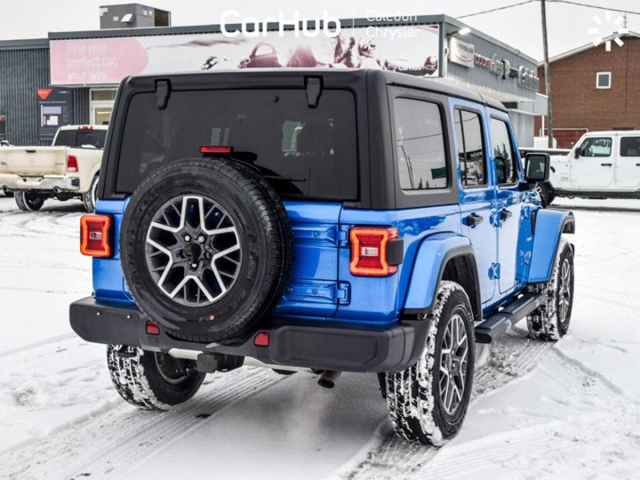 2024 Jeep Wrangler Sahara 4 Door Freedom Top Navi Heated Front Seats Remote Start Photo