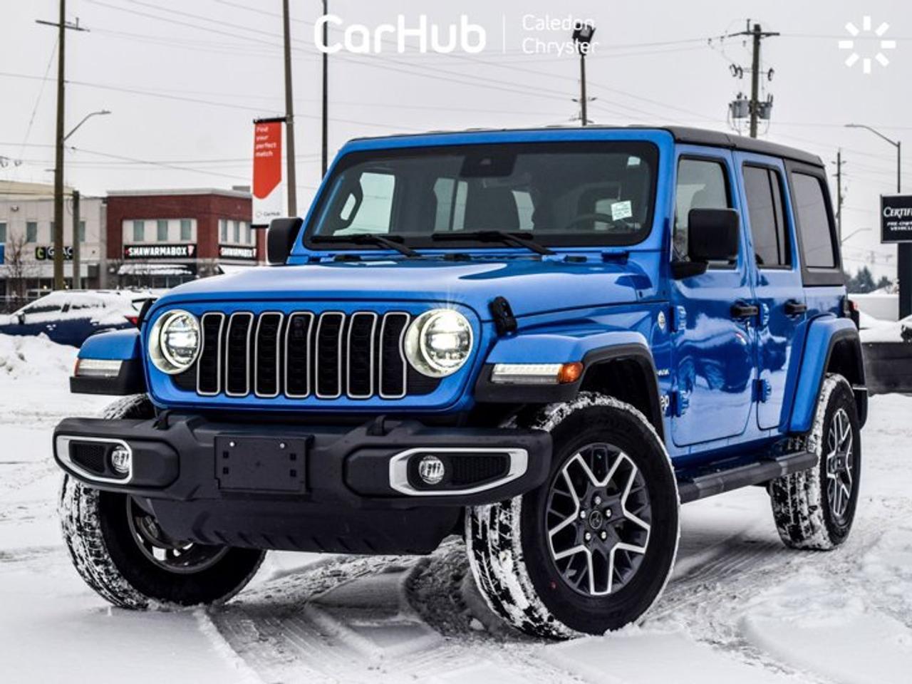 2024 Jeep Wrangler Sahara 4 Door Freedom Top Navi Heated Front Seats Remote Start Photo