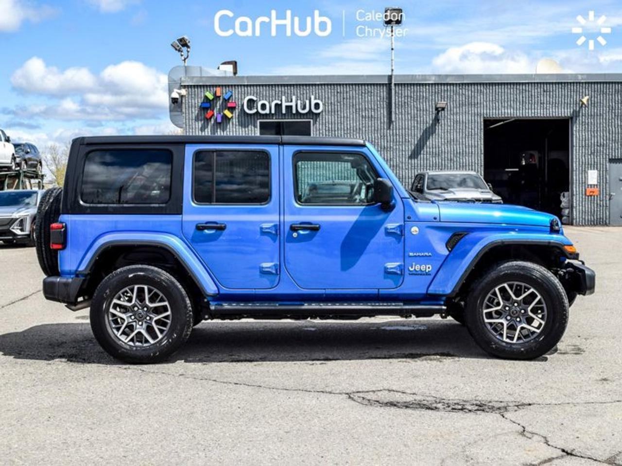 2024 Jeep Wrangler Sahara 4 Door Freedom Top Navi Heated Front Seats Remote Start Photo