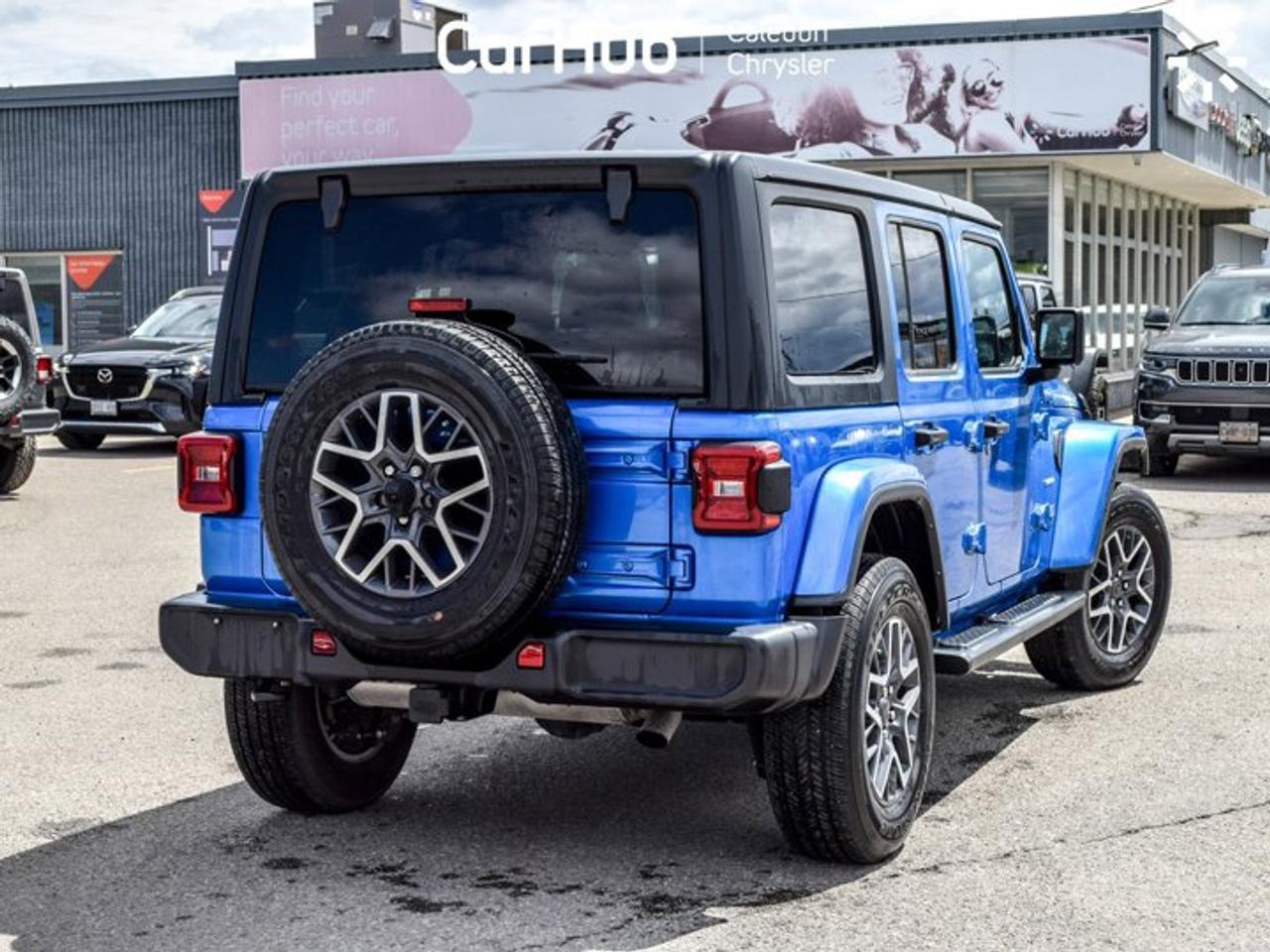 2024 Jeep Wrangler Sahara 4 Door Freedom Top Navi Heated Front Seats Remote Start Photo