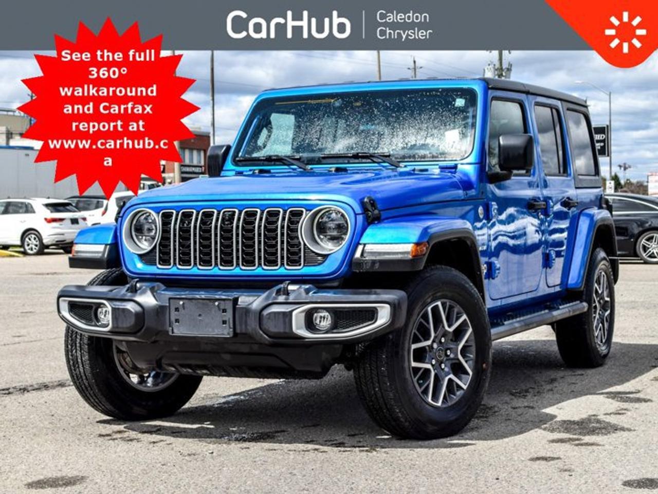 2024 Jeep Wrangler Sahara 4 Door Freedom Top Navi Heated Front Seats Remote Start Photo