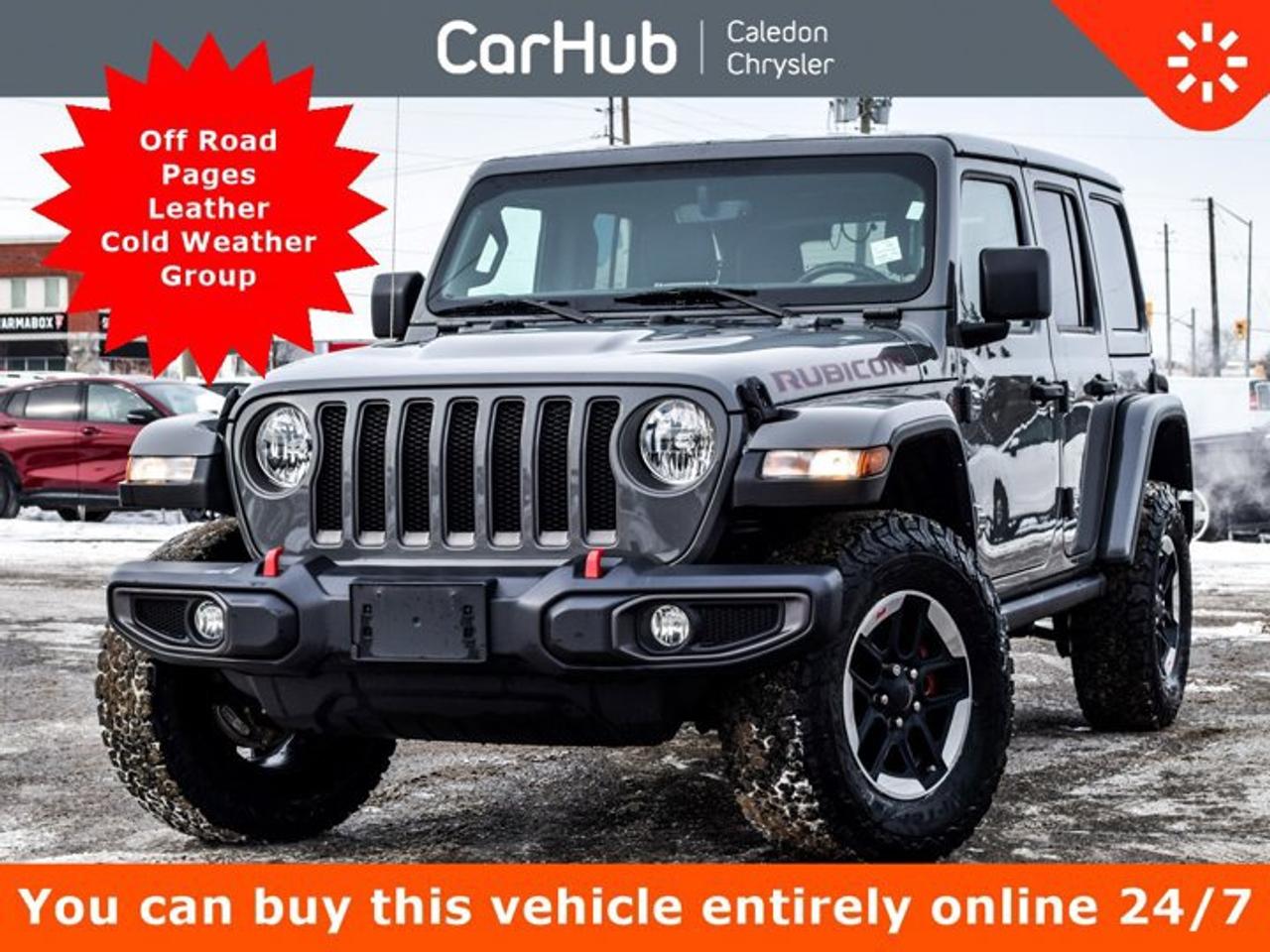 2021 Jeep Wrangler Unlimited Rubicon Freedom Top Navi Heated front Seats Remote Start Photo0