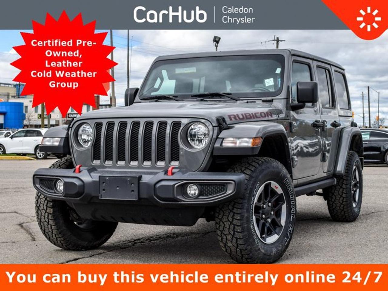 2021 Jeep Wrangler Unlimited Rubicon Freedom Top Navi Heated front Seats Remote Start Photo