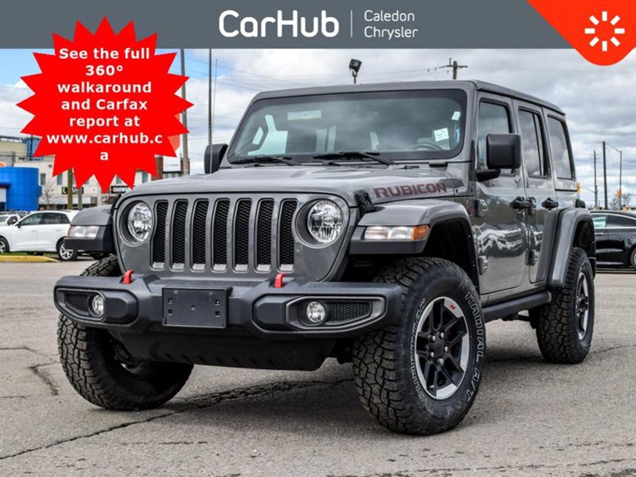 2021 Jeep Wrangler Unlimited Rubicon Freedom Top Navi Heated front Seats Remote Start Photo
