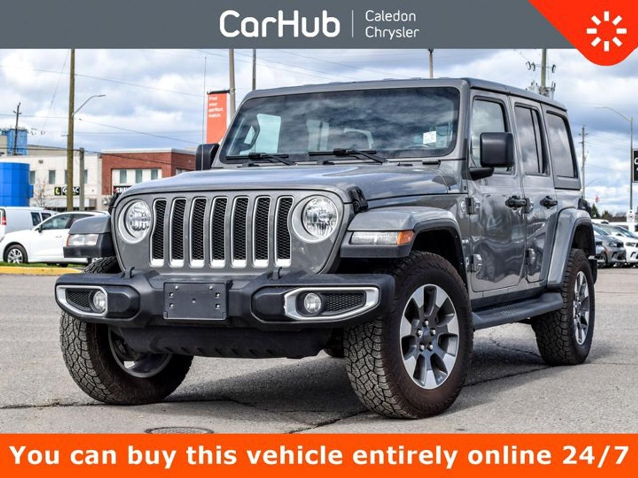 2021 Jeep Wrangler Unlimited Sahara Freedom Top Navi Remote Star Heated Front Seats Photo0