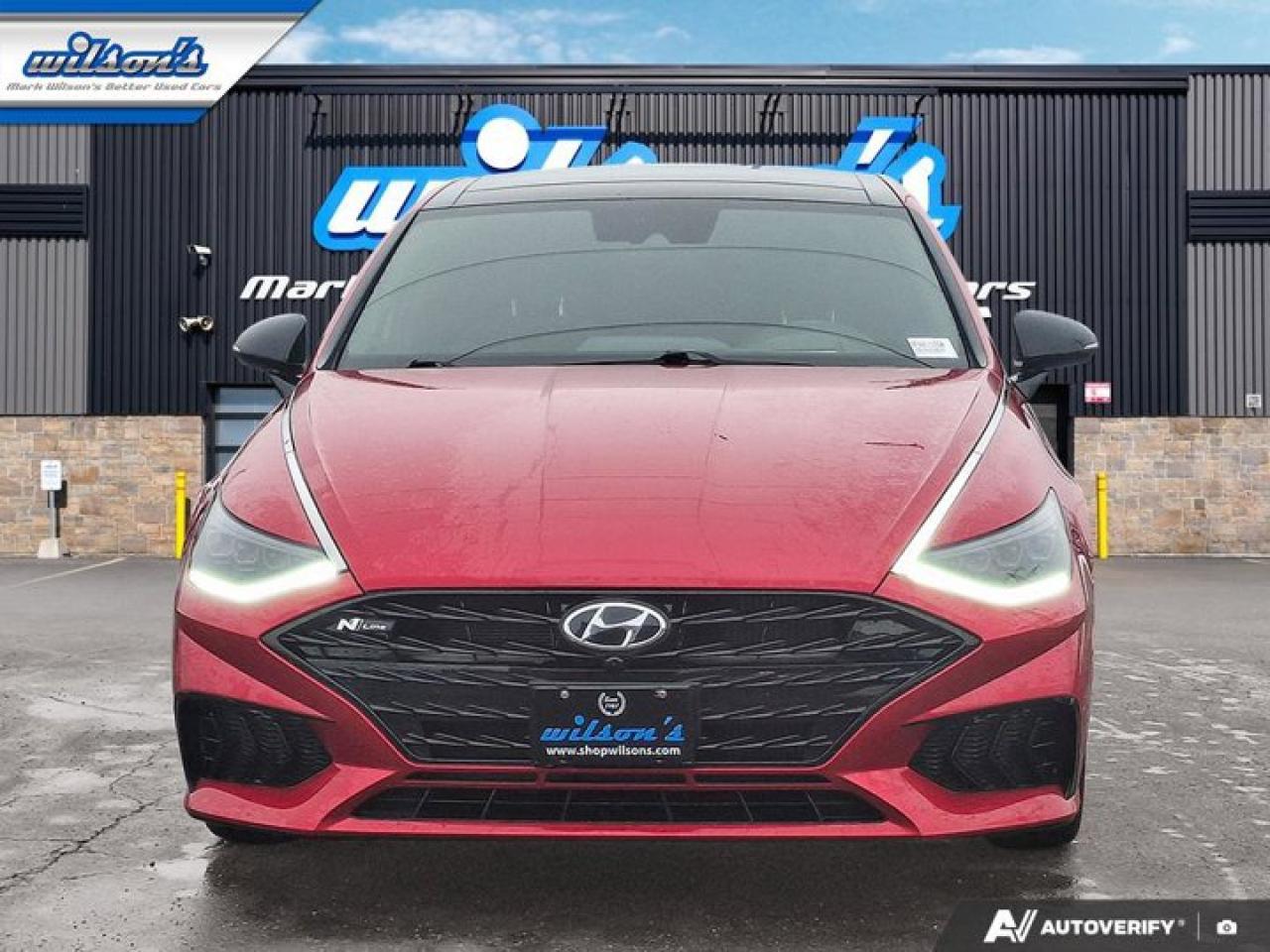 2022 Hyundai Sonata N Line | Leather/Suede | Pano Roof | Heated Seats | Heated Steering | Remote Start & More ! Photo