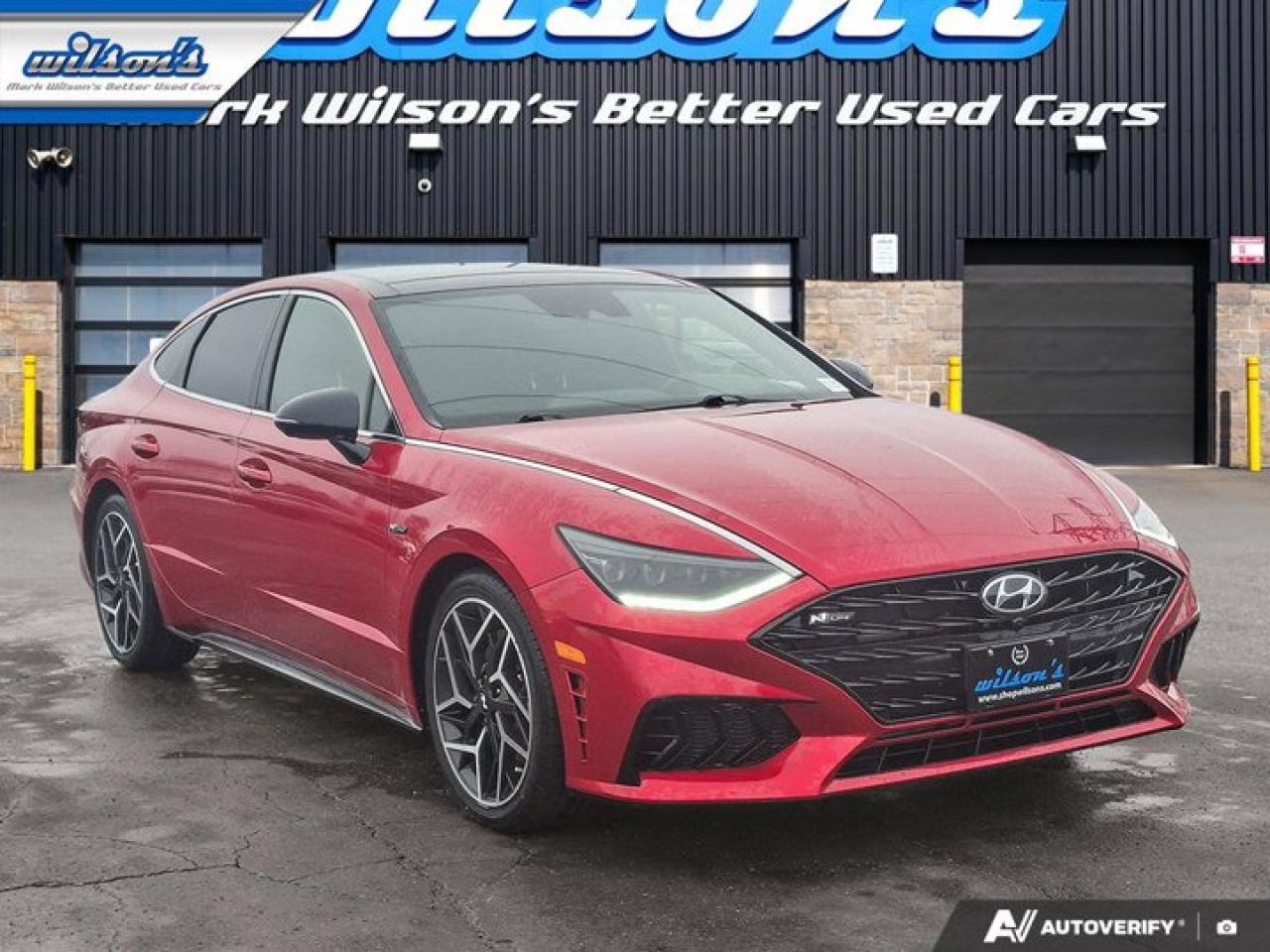 2022 Hyundai Sonata N Line | Leather/Suede | Pano Roof | Heated Seats | Heated Steering | Remote Start & More ! Photo