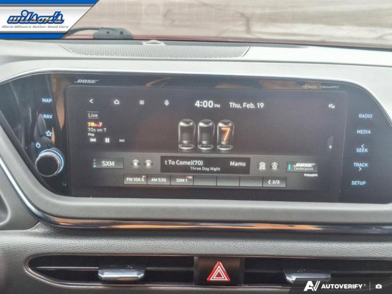 2022 Hyundai Sonata N Line | Leather/Suede | Pano Roof | Heated Seats | Heated Steering | Remote Start & More ! Photo