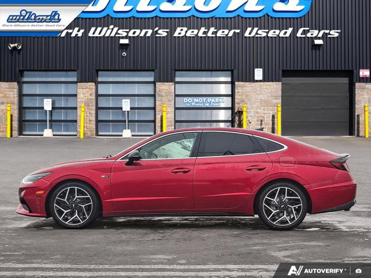 2022 Hyundai Sonata N Line | Leather/Suede | Pano Roof | Heated Seats | Heated Steering | Remote Start & More ! Photo