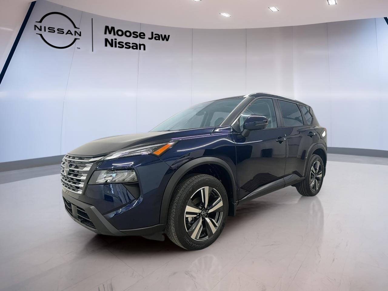 Meet the brand new 2026 Nissan Rogue SV Moonroof, now at Moose Jaw Nissan in Moose Jaw, finished in Deep Ocean with a Black interior. This compact SUV is built for real Canadian life, with smart power, confident all-wheel traction, and the everyday ease that makes errands, commutes, and weekend drives feel simple.

Under the hood, the 2026 Nissan Rogue SV Moonroof uses a 1.5 L DOHC 12-valve 3-cylinder direct-injection turbocharged engine. It is paired with an Xtronic CVT transmission that includes paddle shifters, so you can enjoy smooth driving with the option of more hands-on control when you want it. With all-wheel drive traction, this Rogue is ready for changing road conditions around Saskatchewan.

FEATURES OF THE Rogue Sv Moonroof  
»» Power moonroof adds open-air driving  
»» Xtronic CVT includes paddle shifters  
»» Turbocharged 1.5 L three-cylinder engine  
»» All-wheel drive traction for four seasons  

ADVANCED SAFETY FEATURES  
»» All-wheel drive helps in low grip  
»» Stable handling feel in changing weather  
»» Confident braking response for daily driving  
»» Clear outward visibility for city manoeuvres  

PERFORMANCE AND EFFICIENCY  
»» 1.5 L turbocharged direct-injection engine  
»» Xtronic CVT for smooth acceleration  
»» Paddle shifters for quick manual-style inputs  
»» Balanced power delivery for daily commutes  

COMFORT AND CONVENIENCE  
»» Power moonroof brightens the cabin  
»» Easy-to-drive size for tight parking  
»» Comfortable cabin layout for daily use  
»» Practical SUV height for easy entry  

TECHNONOLGY AND CONNECTIVITY  
»» Driver-focused controls within easy reach  
»» Simple dash layout reduces distractions  
»» Paddle shifters add interactive driving feel  
»» Clear instrument display supports quick checks  

CARGO SPACE  
»» SUV cargo area suits everyday hauling  
»» Room for groceries, bags, and gear  
»» Practical shape for easy loading  
»» Flexible space for weekend errands  

WHAT OTHER OWNERS LIKE  
»» Confident all-wheel drive in winter  
»» Smooth CVT operation in traffic  
»» Turbo engine feels responsive and light  
»» Moonroof makes cabin feel airy  

This 2026 Nissan Rogue Sv Moonroofs VIN is: JN8BT3BB2TW092007.