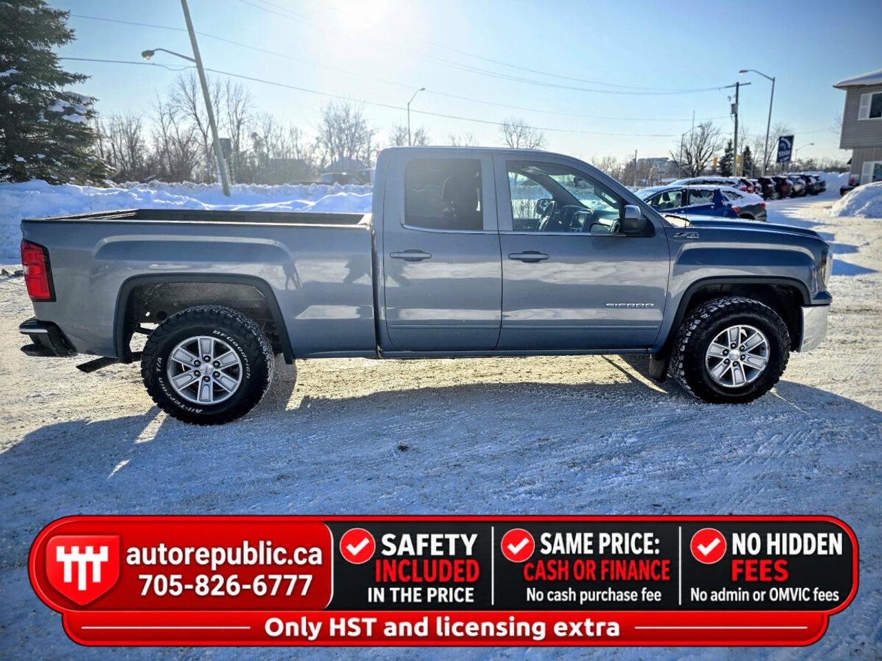 2016 GMC Sierra 1500 SLE 5.3L V8 4x4 Certified 6.5ft Box Photo