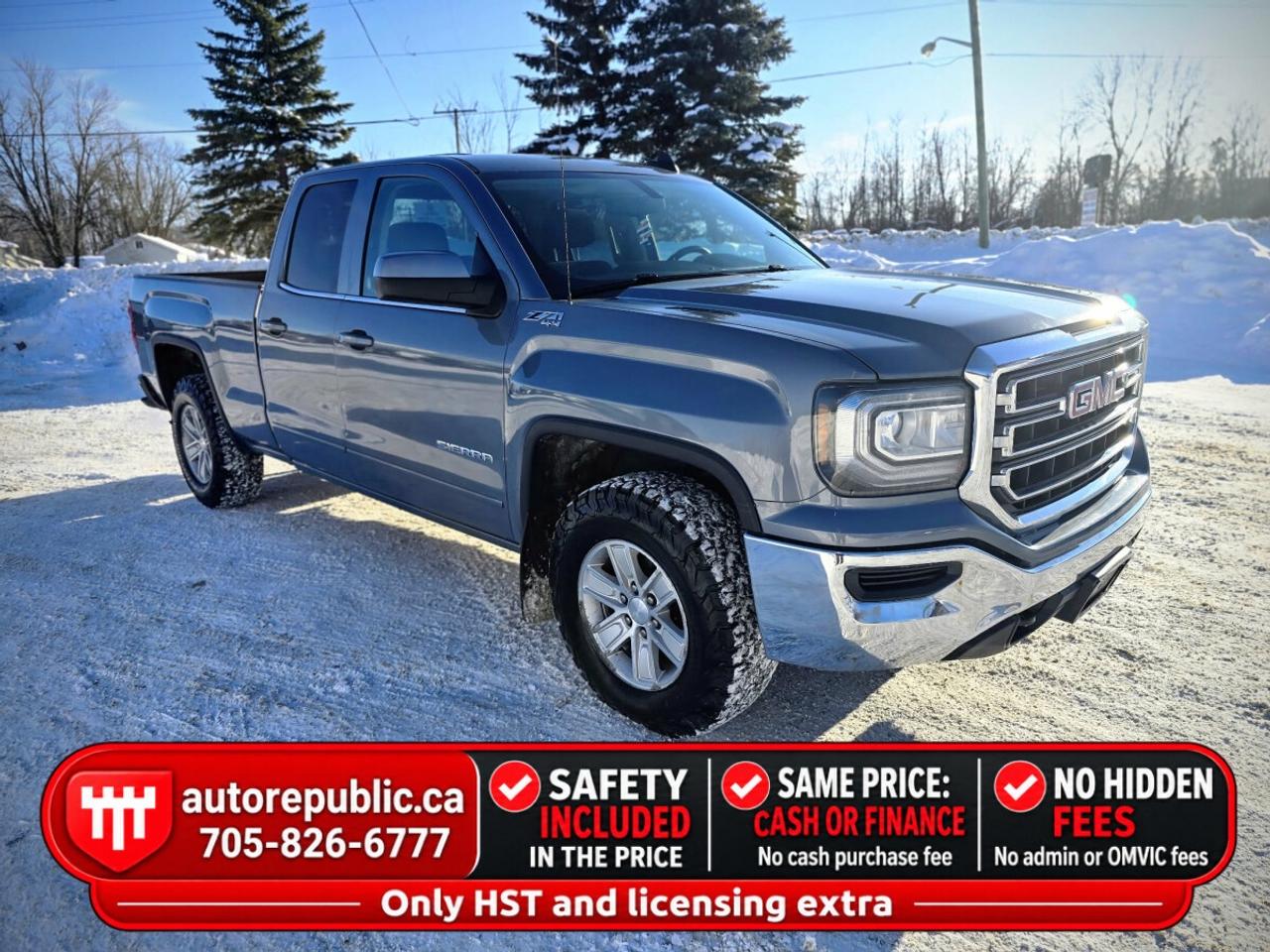 2016 GMC Sierra 1500 SLE 5.3L V8 4x4 Certified 6.5ft Box Photo