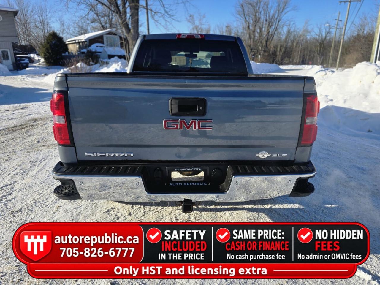 2016 GMC Sierra 1500 SLE 5.3L V8 4x4 Certified 6.5ft Box Photo