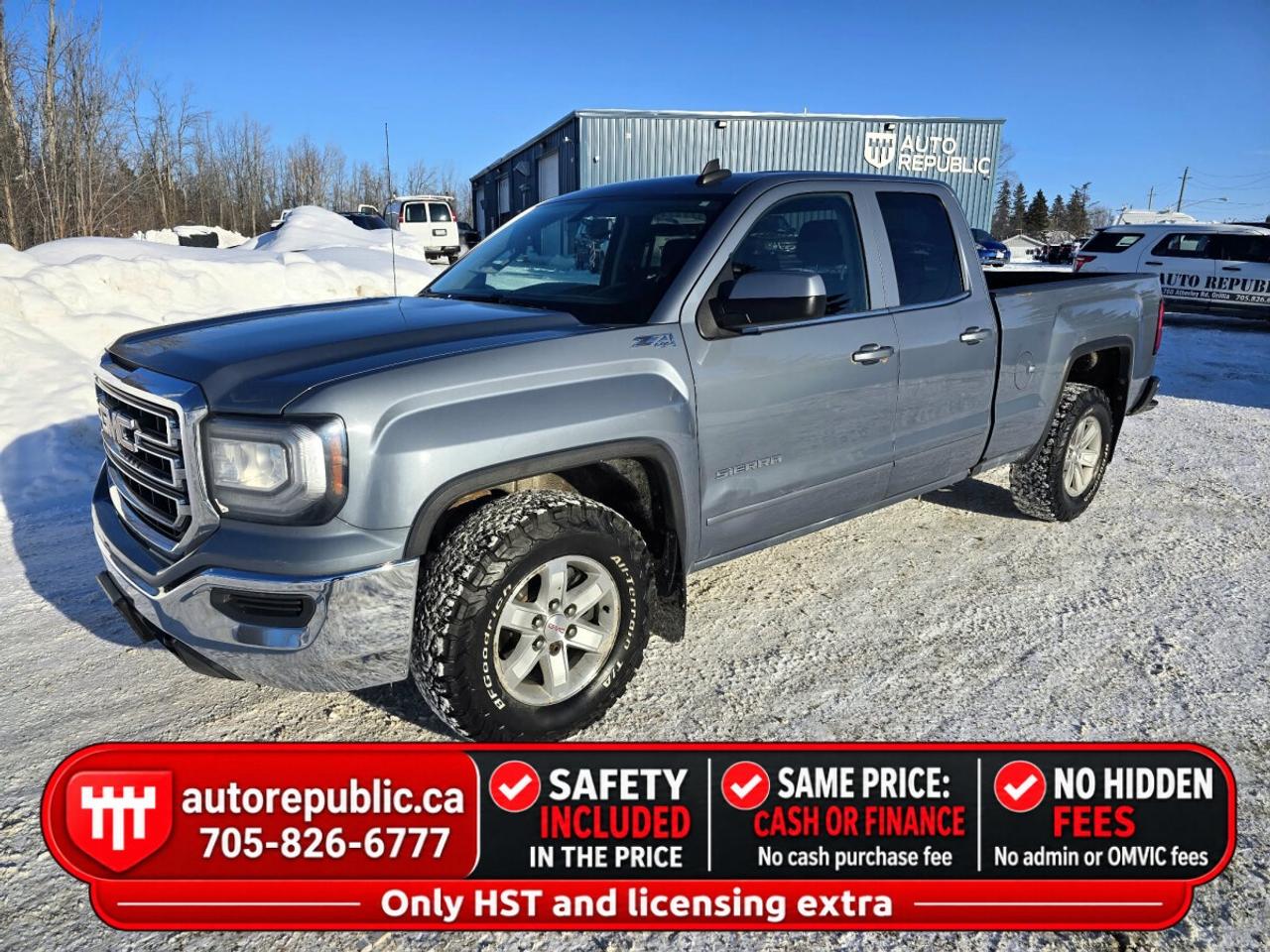 2016 GMC Sierra 1500 SLE 5.3L V8 4x4 Certified 6.5ft Box Photo