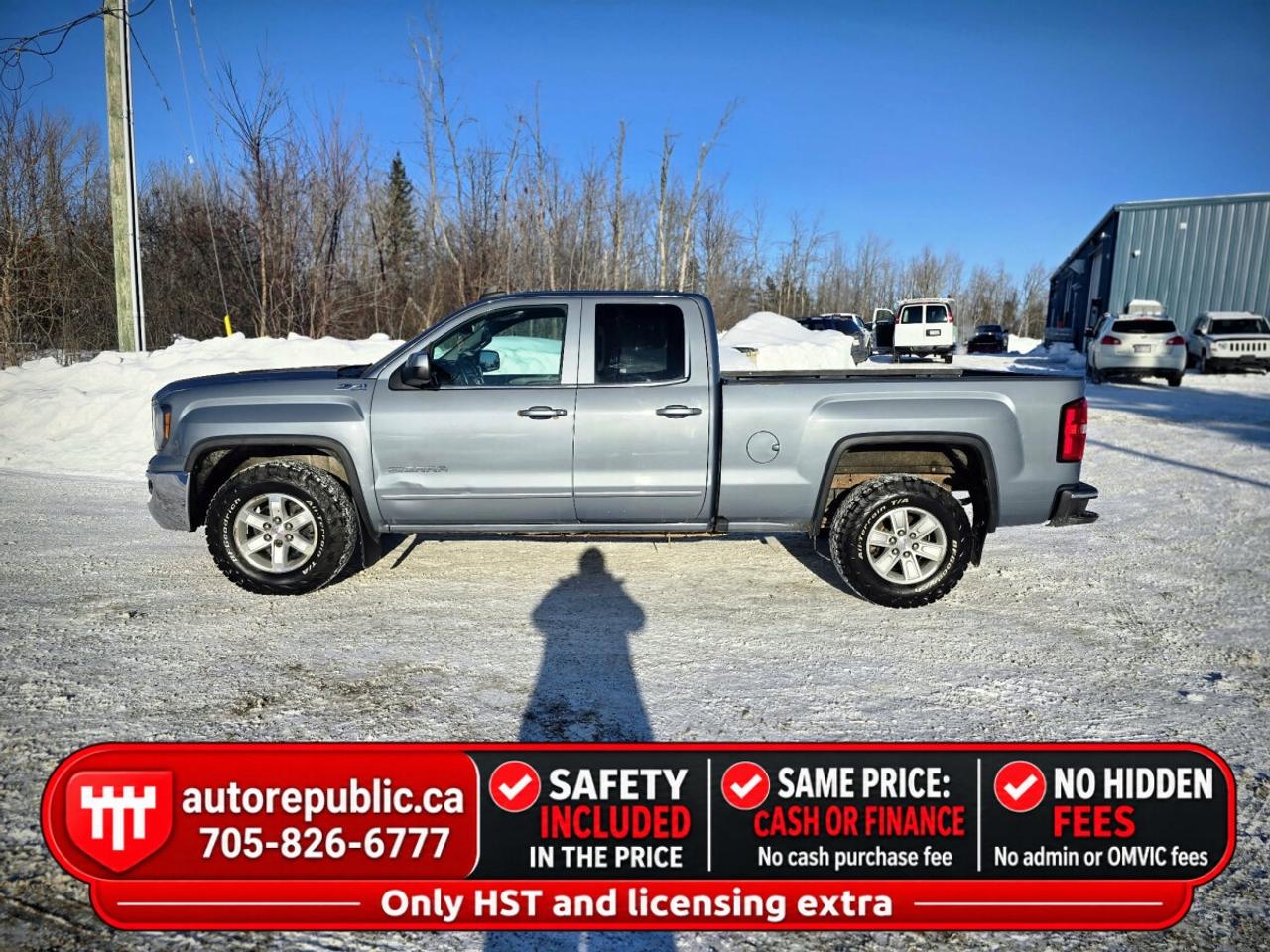 2016 GMC Sierra 1500 SLE 5.3L V8 4x4 Certified 6.5ft Box Photo