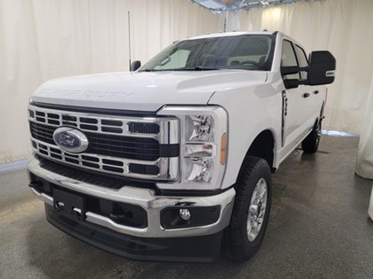 This all new 2026 Ford F-350 XLT Crew Cab 4X4 613A looks absolutely stunning in Oxford White. This heavy duty picks up comes with the 6.7L Power Stroke Diesel engine. This remarkable engine not only produces 475 horsepower and 1,050 ft pounds of torque, but by leveraging technology and a 10-speed automatic transmission. This truck can tow up to a massive amount of 20,000 pounds!

Key Features:
Ford Connectivity Package 
8 LCD Touchscreen 
Apple CarPlay & Android Auto Compatibility 
Cruise Control 
Remote Keyless Entry
Engine Block Heater

This vehicle comes with the All-Weather Packageready to take on any season!
Snow, rain, mud, or sunshinethis vehicle is built for it all! The All-Weather Package adds extra protection where it matters most, with premium mud flaps to shield your paint from road debris, all-weather floor mats to protect your interior from lifes messes, and Xpel paint protection to help guard against those infuriating rock chips. Drive with confidence, knowing your investment is protected from Regina's elements.

Bennett Dunlop Ford, proudly serving Regina for over 40 years, is conveniently located at 770 Broad Street. With over 3,500 Google reviews, our reputation reflects our commitment to providing a fast, easy, and enjoyable vehicle-buying experience. We eliminate the hassle with no admin or documentation fees, transparent upfront pricing that lets you shop with total confidence. But were more than just a dealershipwere driven to make a difference by supporting local community initiatives and events that matter to you. Visit Bennett Dunlop Ford today and experience why were Reginas trusted choice for quality vehicles, exceptional service, and a genuine commitment to driving change in our community!