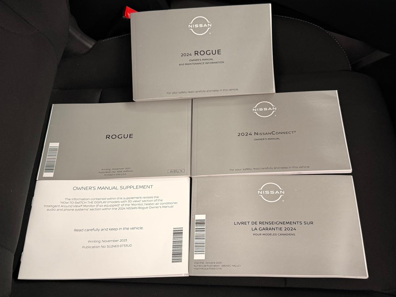 2024 Nissan Rogue S AWD+ONE OWNER+CLEAN CARFAX Photo