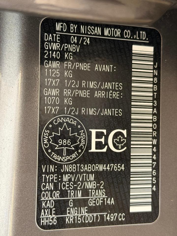 2024 Nissan Rogue S AWD+ONE OWNER+CLEAN CARFAX Photo92