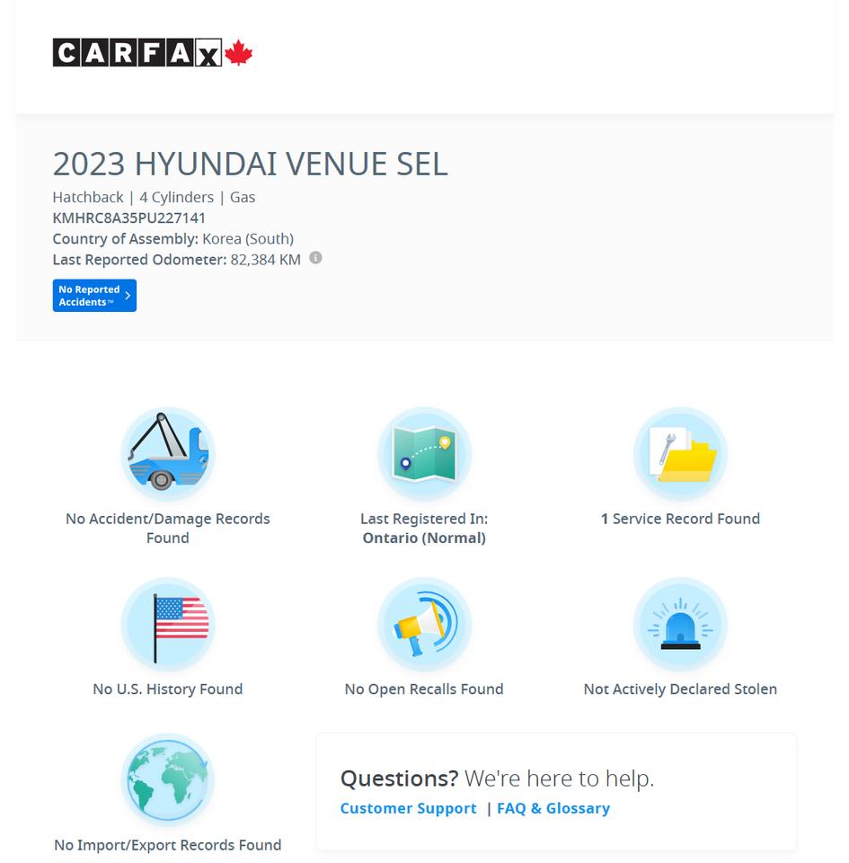 2023 Hyundai Venue Preferred+Blind Spot+CLEAN CARFAX Photo