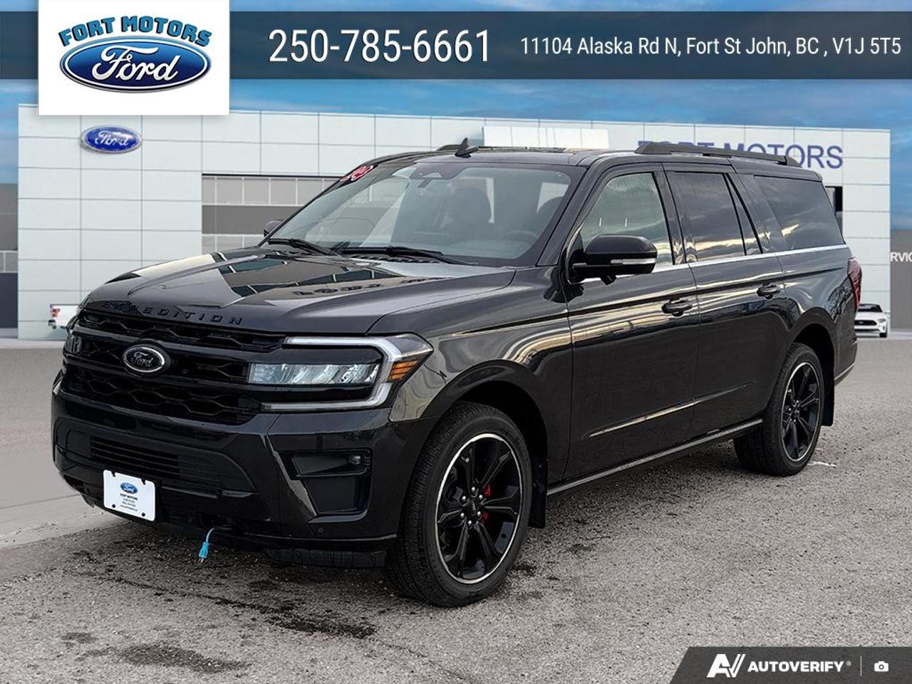 <p>Looking for a powerful and luxurious SUV that can handle anything Canada throws your way? Feast your eyes on this used 2024 Ford Expedition LMTD MAX 4X4, now available at Fort Motors! This impressive SUV is ready to elevate your driving experience with its blend of rugged capability and refined comfort. With only 37,171 KM on the odometer, this Expedition is practically brand new and ready for your next adventure.</p>
<p>This Expedition is packed with features designed to make every journey enjoyable. From its robust 4-wheel drive system to its spacious interior, this vehicle is built to accommodate your family and all their gear. The sleek design, combined with premium materials, creates an atmosphere of sophistication. Whether youre navigating city streets or exploring off the beaten path, this Expedition is equipped to deliver a smooth and confident ride.</p>
<p>Here are five features that will make you fall in love with this Expedition:</p>
<ul>
<li><strong>Stealth Performance Edition Package:</strong> Experience a bolder look and enhanced performance with this package, giving you a commanding presence on the road.</li>
<li><strong>SYNC 4A with Enhanced Voice Recognition:</strong> Stay connected and entertained with the latest technology, including a 15.5" LCD touchscreen, wireless Apple CarPlay, and Android Auto.</li>
<li><strong>Heavy-Duty Trailer Tow Package:</strong> Ready to haul? This package includes everything you need for towing, including a 2-speed automatic 4WD and integrated trailer brake controller.</li>
<li><strong>2nd Row Captain Chair Seats:</strong> Enjoy premium comfort with individual captains chairs in the second row, providing ample space and a luxurious feel for your passengers.</li>
<li><strong>3.5L High Output EcoBoost V6 Engine:</strong> Experience exhilarating power and efficiency with this engine, ensuring a thrilling driving experience.</li>
</ul>
<p>Visit Fort Motors today to see this exceptional 2024 Ford Expedition LMTD MAX 4X4 for yourself!</p>
<p><strong><em>Powered by AutoIntelligence™</em></strong>
Vehicle information has been generated using artificial intelligence and is provided for informational purposes only. While efforts are made to ensure accuracy, please confirm all details directly with the dealer.</p>
