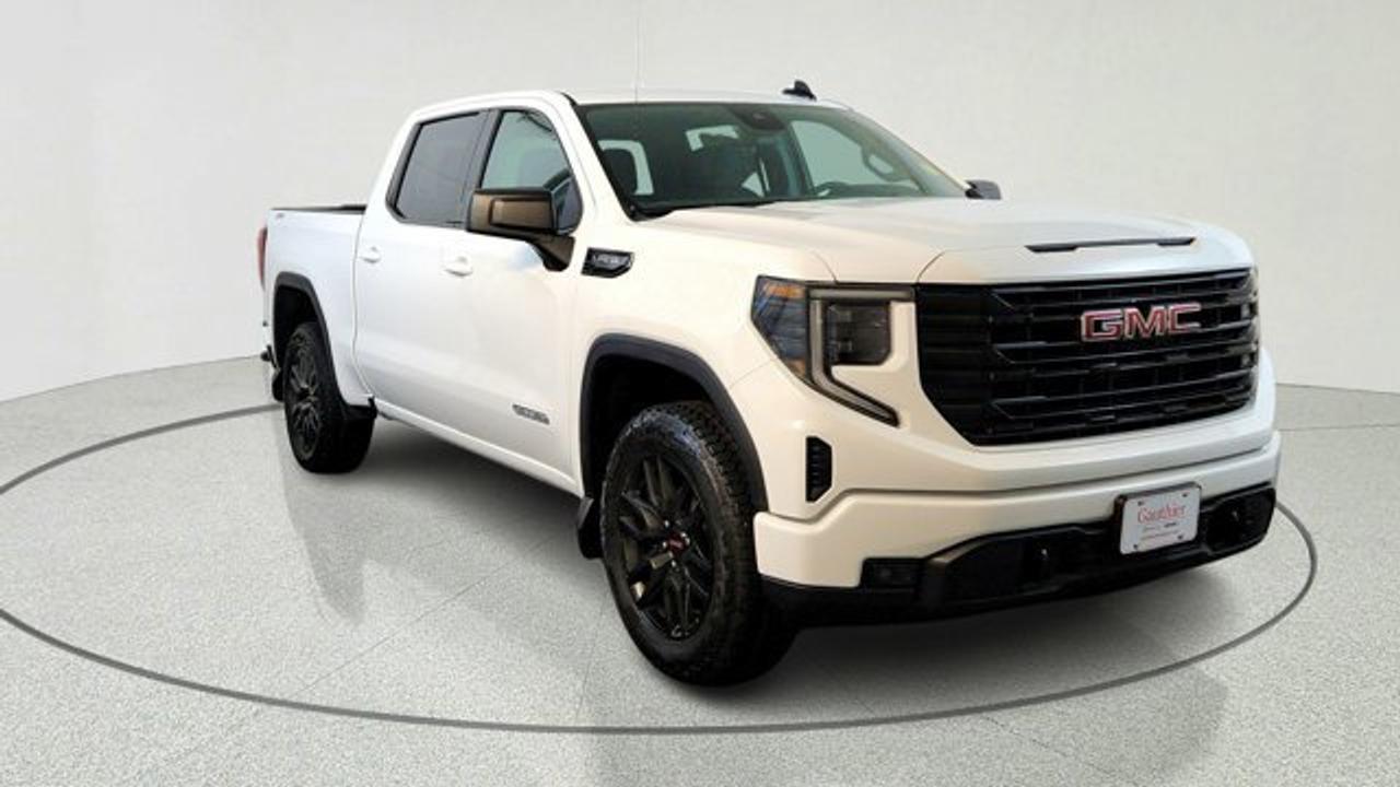 The 2026 GMC Sierra 1500 Elevation builds upon the SLE trim by adding distinctive blacked-out styling touches---including body-color bumpers, gloss-black mesh grille inserts and assist steps---for a rugged-yet-modern look. Under the skin, it retains key capabilities such as the 5.3-liter V8 engine and a 10-speed automatic transmission on 20-inch wheels. Inside, the Elevation offers practical tech upgrades like a 12.3-inch driver display and 13.4-inch infotainment touchscreen. The box is contained by the MultiPro tailgate for maximum flexibility. When you need this unit to really work, its equipped with the X31 offroad package with upgraded suspension, skid plates and heavy-duty air filter.